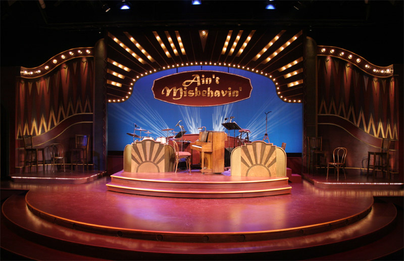 Set for Ain't Misbehavin by Robin Sanford Roberts